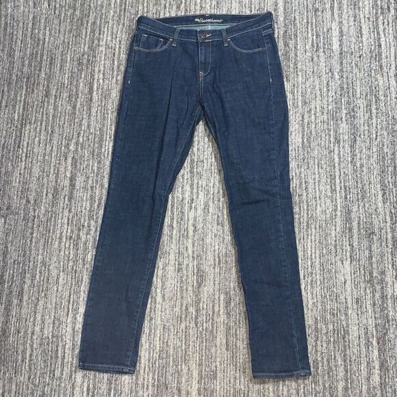 Old Navy Womens‎ Size 6 The Sweetheart Denim Skinny Jeans Blue Pockets Stretch - Picture 1 of 7